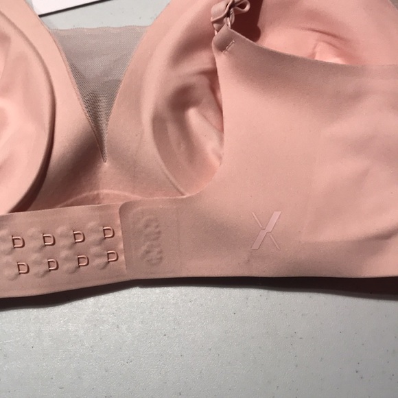 Knix Shadow Mesh TShirt Bra in Rose Water Pink Size S+ (32D-DDD) - Picture 9 of 11